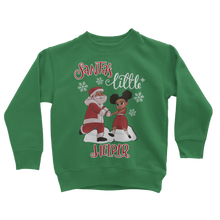 Load image into Gallery viewer, Santa Helper Girls  Sweatshirt