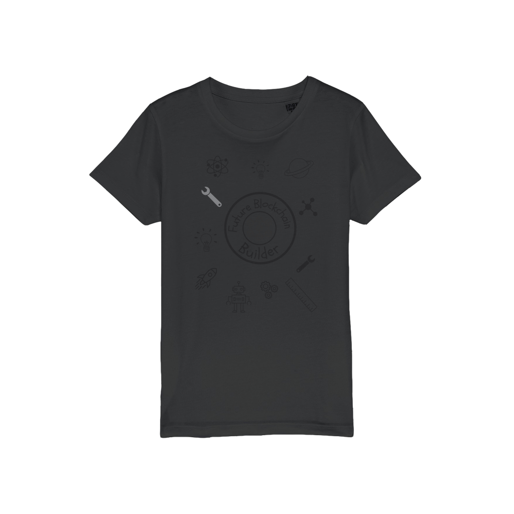Blockchain Builder Black Boy Joy Tee - Boys Toddler & Youth