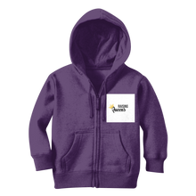 Load image into Gallery viewer, raising queens BLACK EXCELLENCE ZIP HOODIE - TODDLER &amp; YOUTH