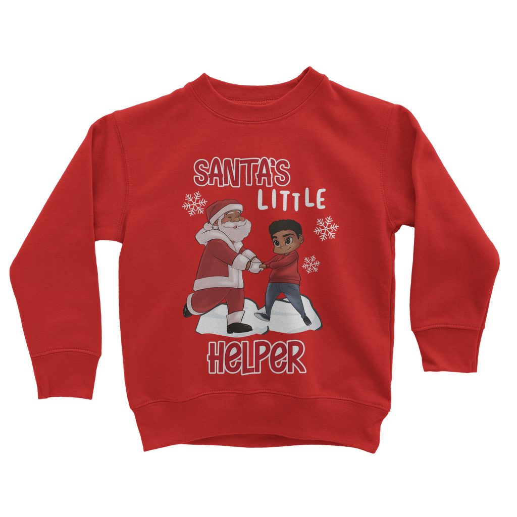 Santa Helper Boys Sweatshirt
