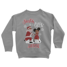 Load image into Gallery viewer, Santa Helper Girls  Sweatshirt