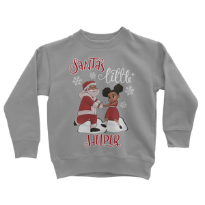 Santa Helper Girls  Sweatshirt