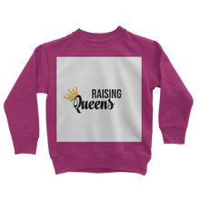 Load image into Gallery viewer, raising queens University Sweatshirt - Toddler &amp; Youth