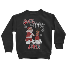 Load image into Gallery viewer, Santa Helper Girls  Sweatshirt