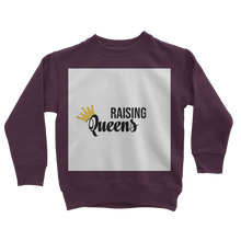 Load image into Gallery viewer, raising queens University Sweatshirt - Toddler &amp; Youth