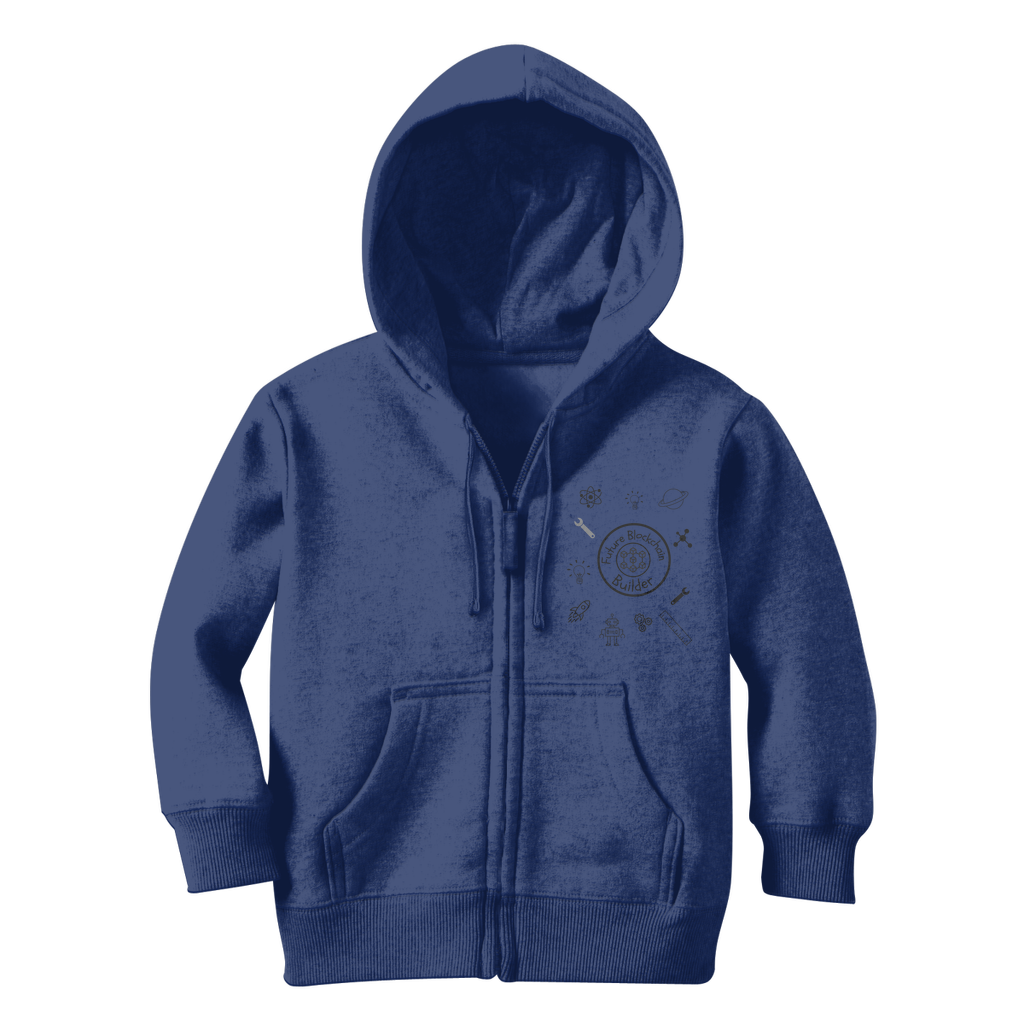 Blockchain Builder BLACK EXCELLENCE ZIP HOODIE - TODDLER & YOUTH