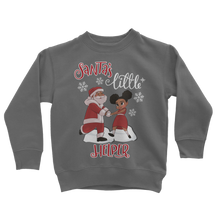 Load image into Gallery viewer, Santa Helper Girls  Sweatshirt