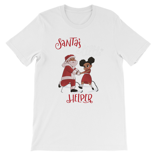 Santa Helper Girl Premium Kids T-Shirt