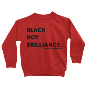 Brilliance in Black Sweatshirt