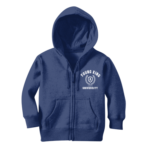 Young King University BLACK EXCELLENCE ZIP HOODIE - TODDLER & YOUTH
