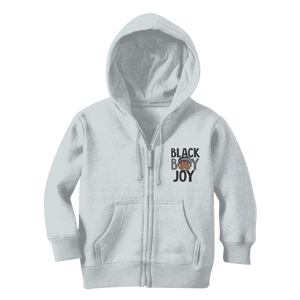 BLACK BOY JOY BLACK EXCELLENCE ZIP HOODIE - TODDLER & YOUTH