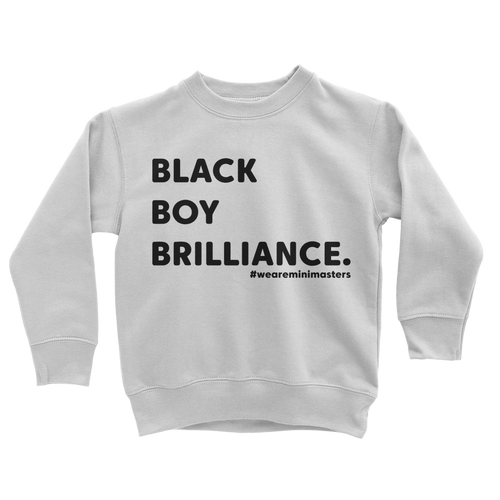 Brilliance in Black Sweatshirt