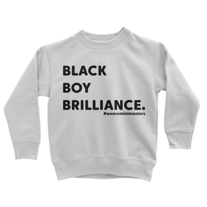 Brilliance in Black Sweatshirt