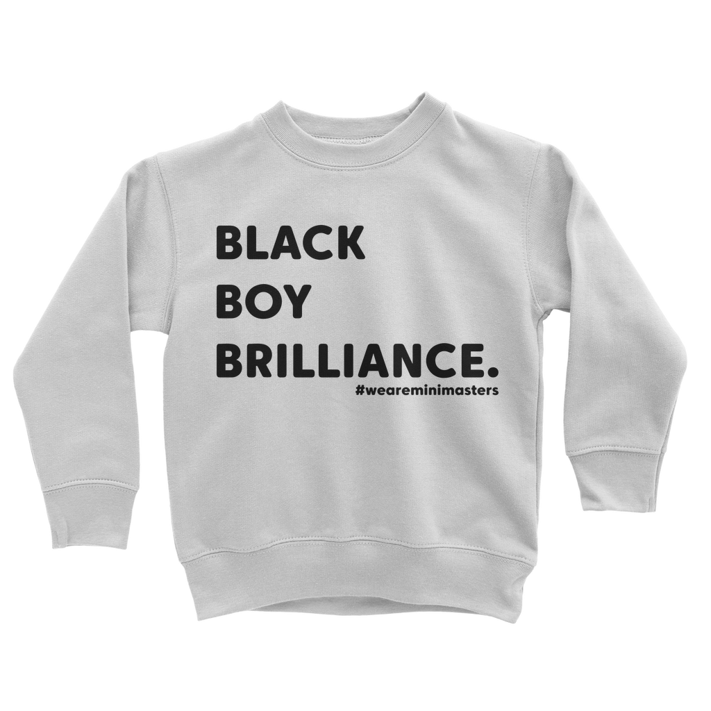 Brilliance in Black Sweatshirt