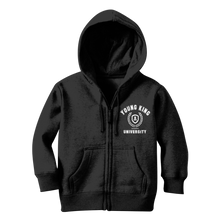 Load image into Gallery viewer, Young King University BLACK EXCELLENCE ZIP HOODIE - TODDLER &amp; YOUTH
