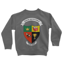 Load image into Gallery viewer, Excellence White Banner Sweatshirt