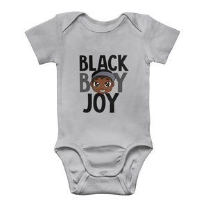 BLACK BOY JOY Classic Baby Onesie Bodysuit