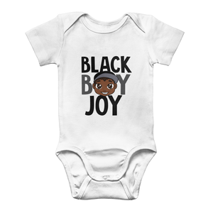 BLACK BOY JOY Classic Baby Onesie Bodysuit