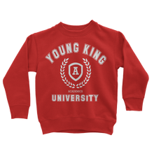 Load image into Gallery viewer, Young King University University Sweatshirt - Toddler &amp; Youth