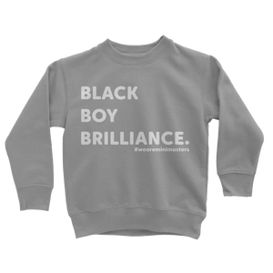Brilliance in White Sweatshirt