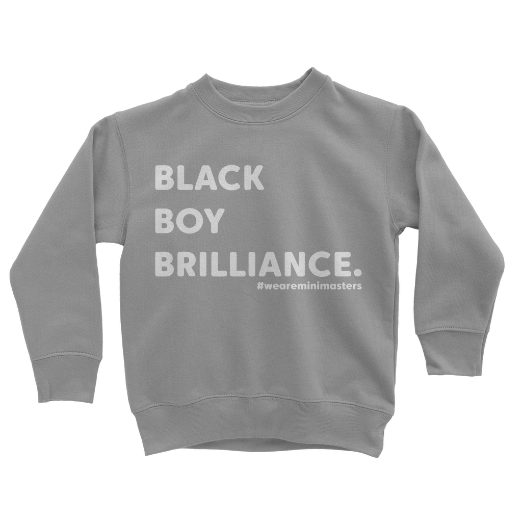 Brilliance in White Sweatshirt