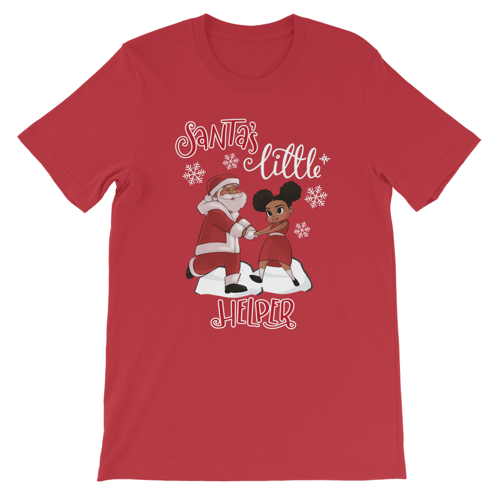 Santa Helper Girl Premium Kids T-Shirt
