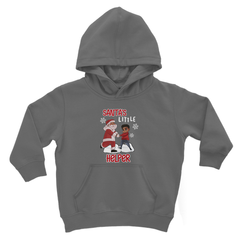 Santa Helper Boys Pouched Hoody