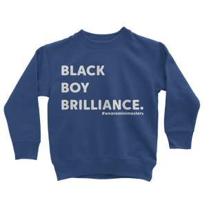 Brilliance in White Sweatshirt